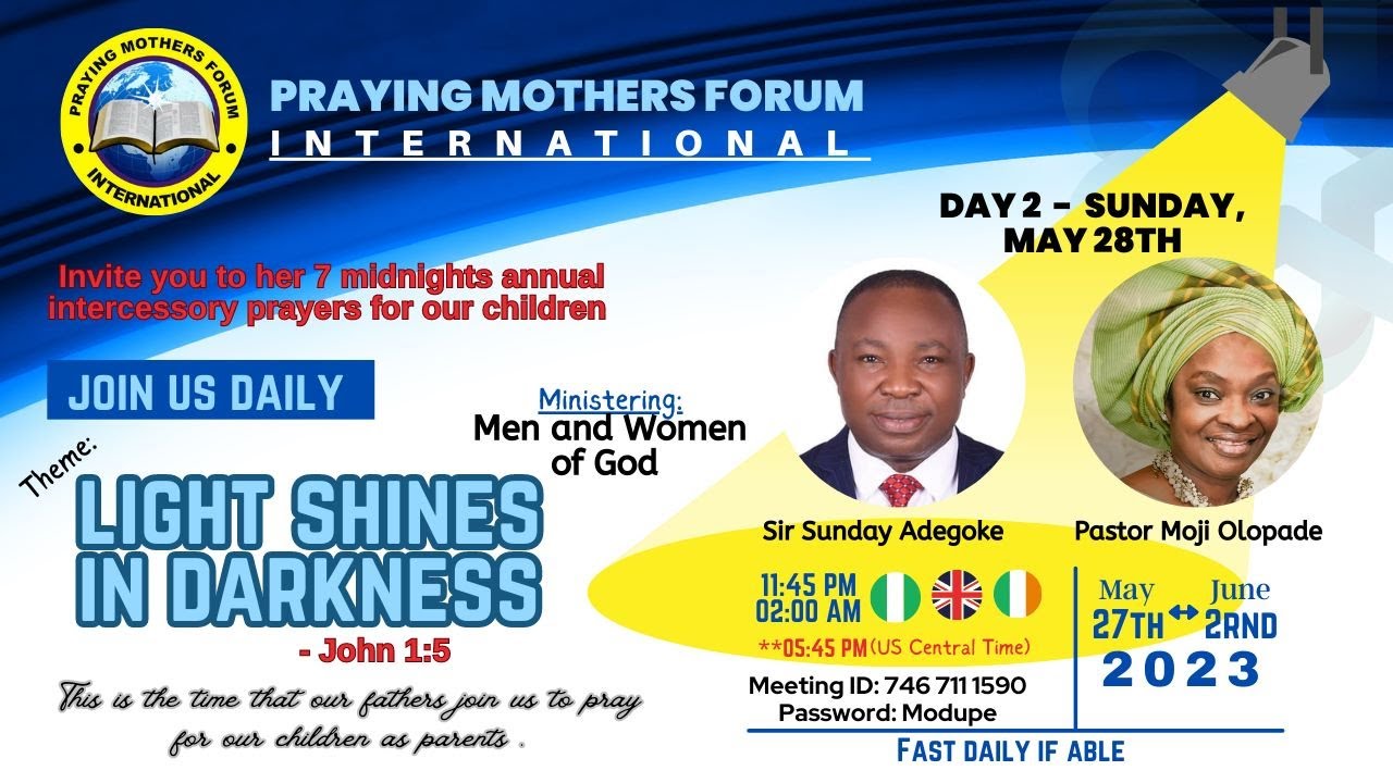 2023 Light Shines in Darkness, Day 2 flyer