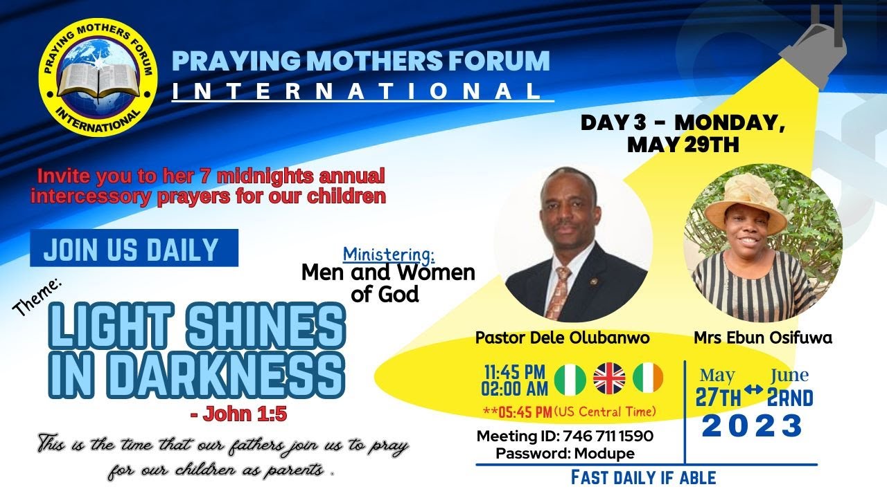 2023 Light Shines in Darkness, Day 3 flyer