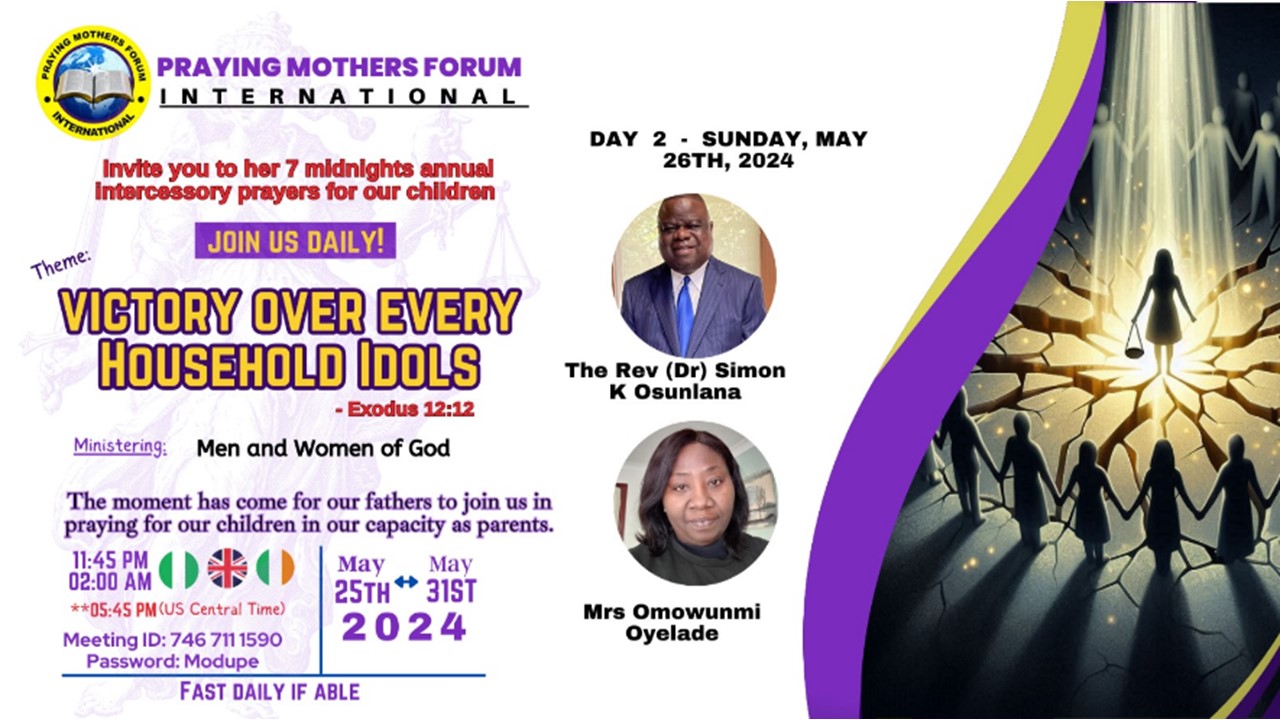 2024 Victory Over Every Household Idols, Day 2 flyer