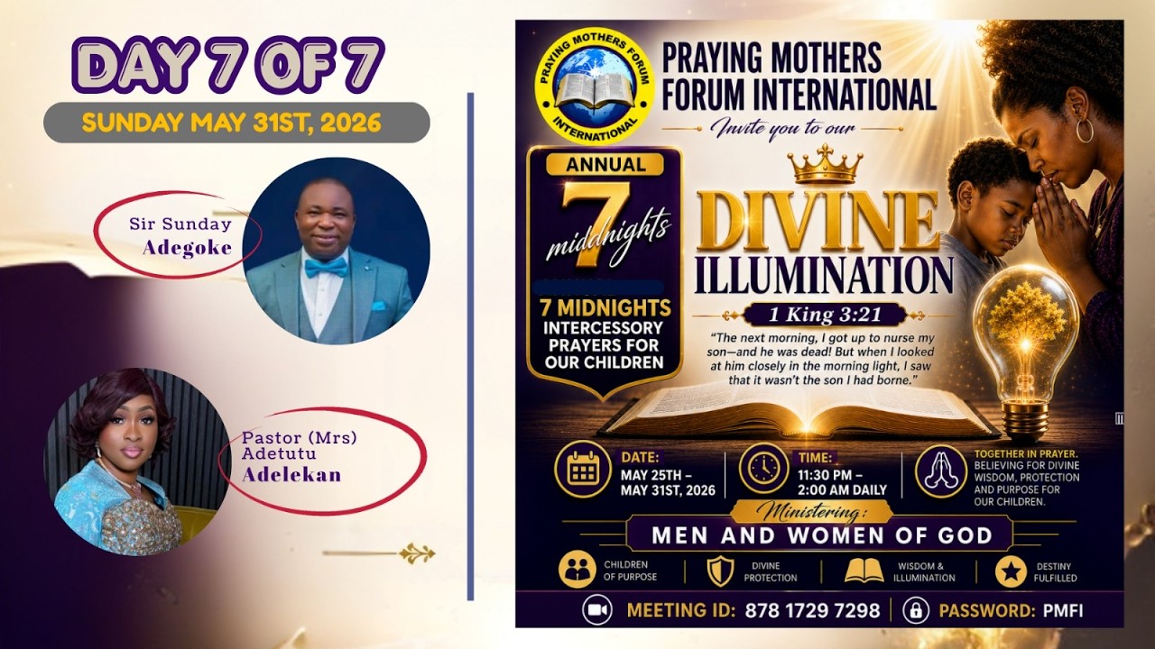 2026 Divine Illumination, Day 7 flyer